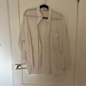 Everlane oversized cotton shirt